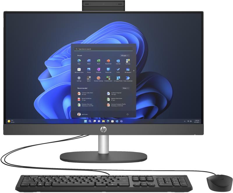 HP ProOne 245 G10 AMD Ryzen™ 7 7730U 60.5 cm (23.8") 1920 x 1080 Pixeles PC todo en uno 8 GB DDR4-