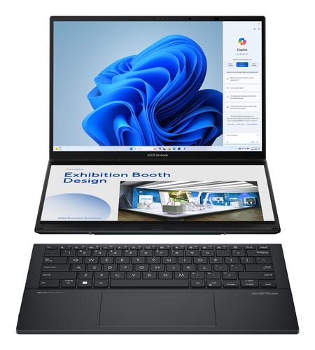 ASUS Zenbook Duo UX8406MA-PZ051W Intel Core Ultra 9 185H Computadora portátil 35.6 cm (14") Pantall