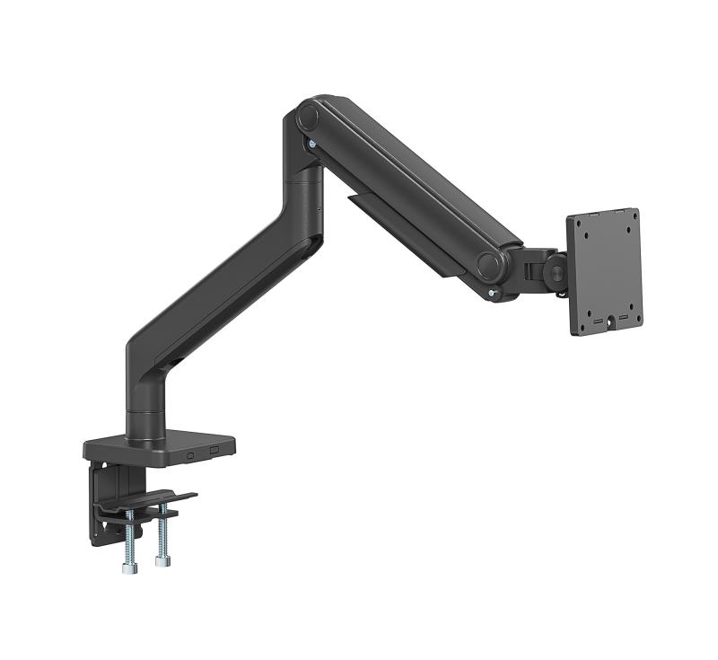 Manhattan 462570 soporte para pantalla plana 124.5 cm (49") Escritorio Negro