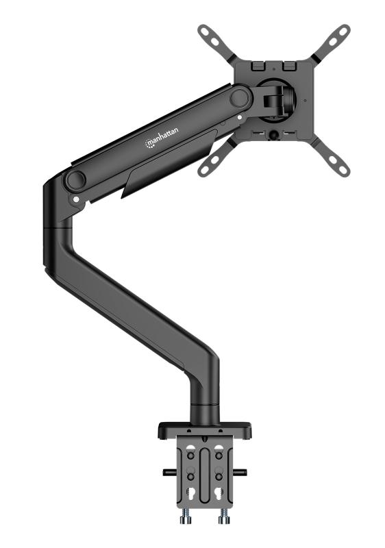 Manhattan 462570 soporte para pantalla plana 124.5 cm (49") Escritorio Negro