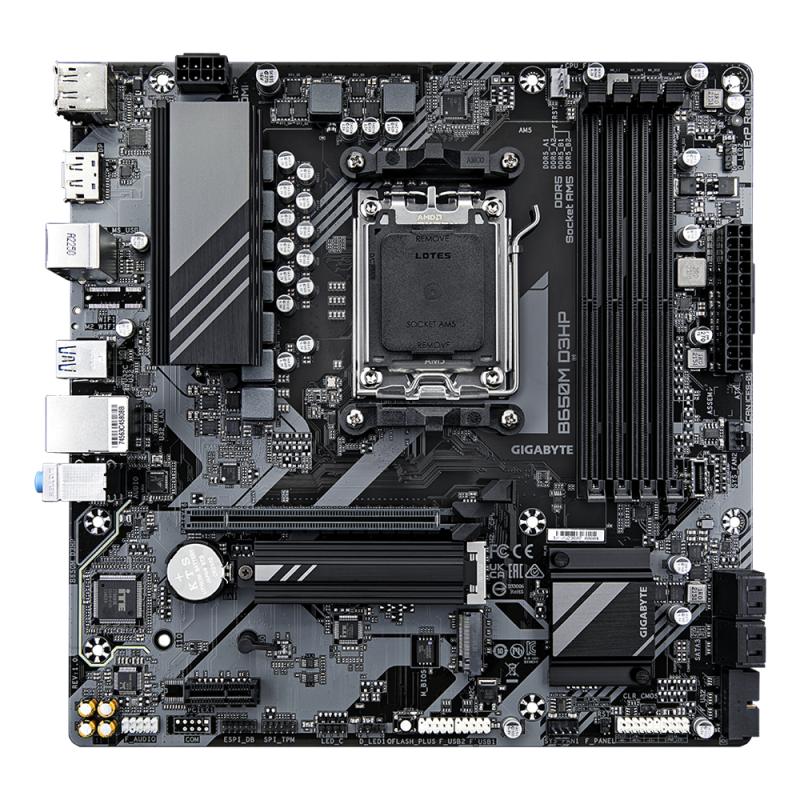 GIGABYTE B650M D3HP placa base AMD B650 Enchufe AM5 Micro ATX