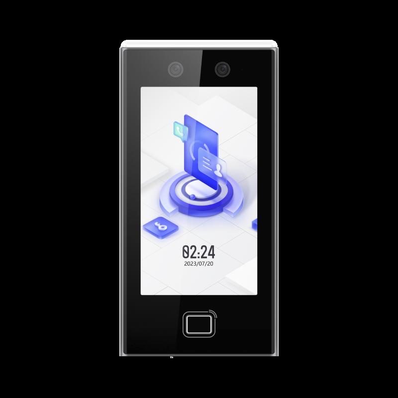 Terminal Facial Min Moe WiFi / Lector de Huellas / 6,000 Rostros y 10,000 Huellas / Pantalla 7\" / A