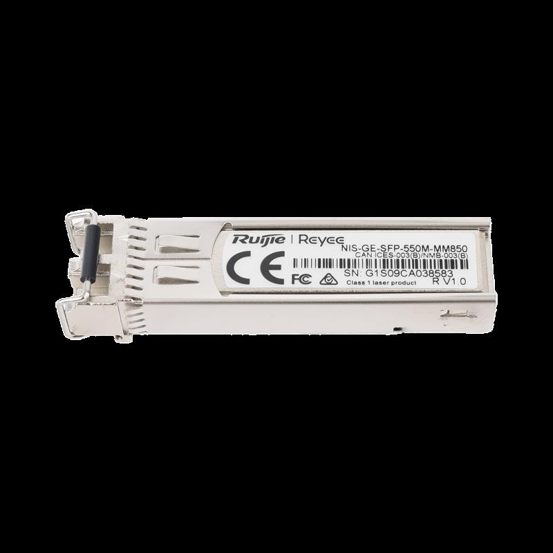 Transceptor Industrial LC Multimodo SFP 1G, hasta 550 Metros, Longitud de Onda 850 nm, soporta Tempe