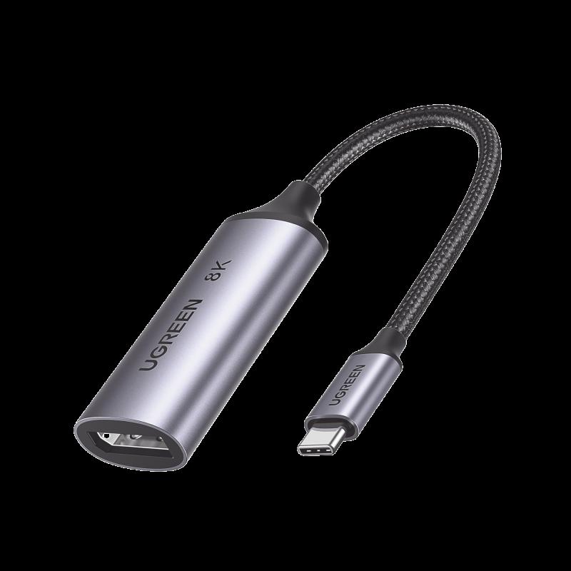 Cable Adaptador USB-C a DP 1.4 |  8K@60Hz | 4K@240Hz | Compatible con Thunderbolt 3 & 4 | HDR | eARC