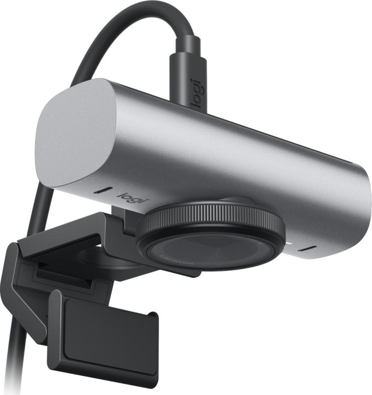 Logitech MX Brio cámara web 8.5 MP 3840 x 2160 Pixeles USB 3.2 Gen 1 (3.1 Gen 1) Negro, Grafito