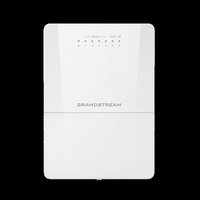 Switch PoE Lite administrable para exteriores de 6 puertos (5GE+1SFP) / Clasificación IP66 a prueba