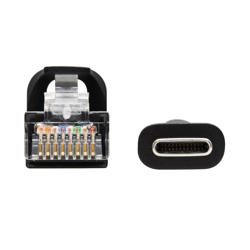 Tripp Lite U209-006-RJ45XC Cable Rollover USB C a Serial RJ45 (M/M) - Compatible con Cisco, 250 Kbps