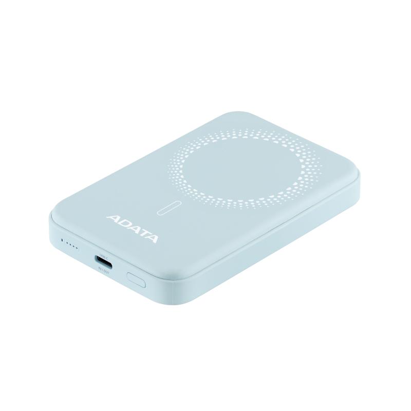 ADATA R050 Polímero de litio 5000 mAh Cargador inalámbrico Azul