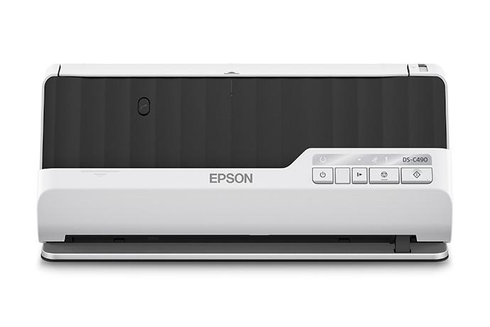 Epson DS-C490 Escáner alimentado con hojas Negro, Gris