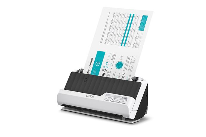 Epson DS-C490 Escáner alimentado con hojas Negro, Gris