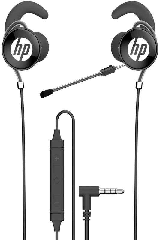 HP DHE-7004 Auriculares Alámbrico Intra auditivo Llamadas/Música Negro