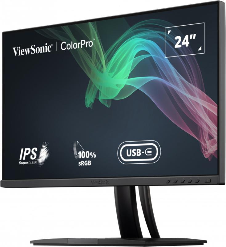 Viewsonic VP Series VP2456 monitor de computadora 61 cm (24") 1920 x 1080 Pixeles Full HD LED Negro