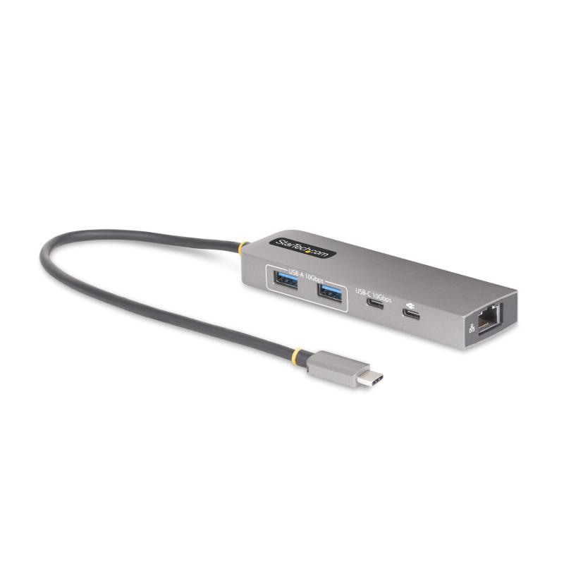 StarTech.com 10G2A1C25EPD-USB-HUB base para laptop o replicador de puertos Alámbrico USB 3.2 Gen 2 