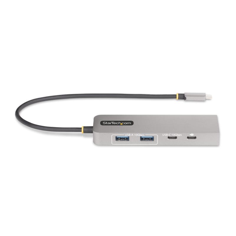 StarTech.com 10G2A1C25EPD-USB-HUB base para laptop o replicador de puertos Alámbrico USB 3.2 Gen 2 