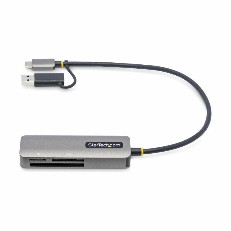 StarTech.com FCREADMICRO3V2 lector de tarjeta USB 3.2 Gen 1 (3.1 Gen 1) Type-C Gris