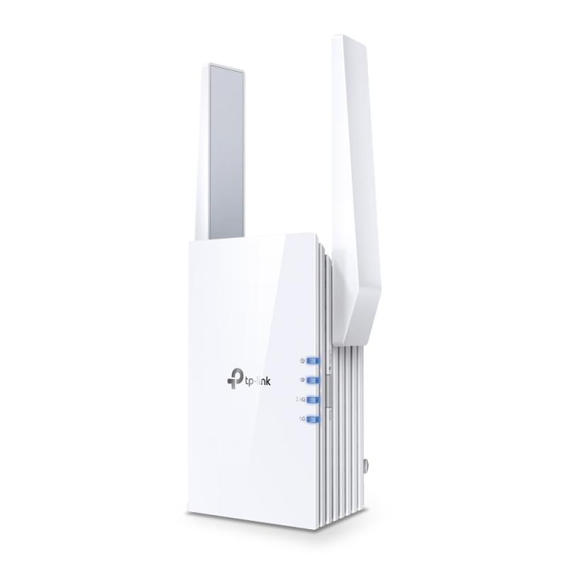 TP-Link RE705X sistema wi-fi de malla Doble banda (2,4 GHz / 5 GHz) Wi-Fi 6 (802.11ax) Blanco 1 Exte