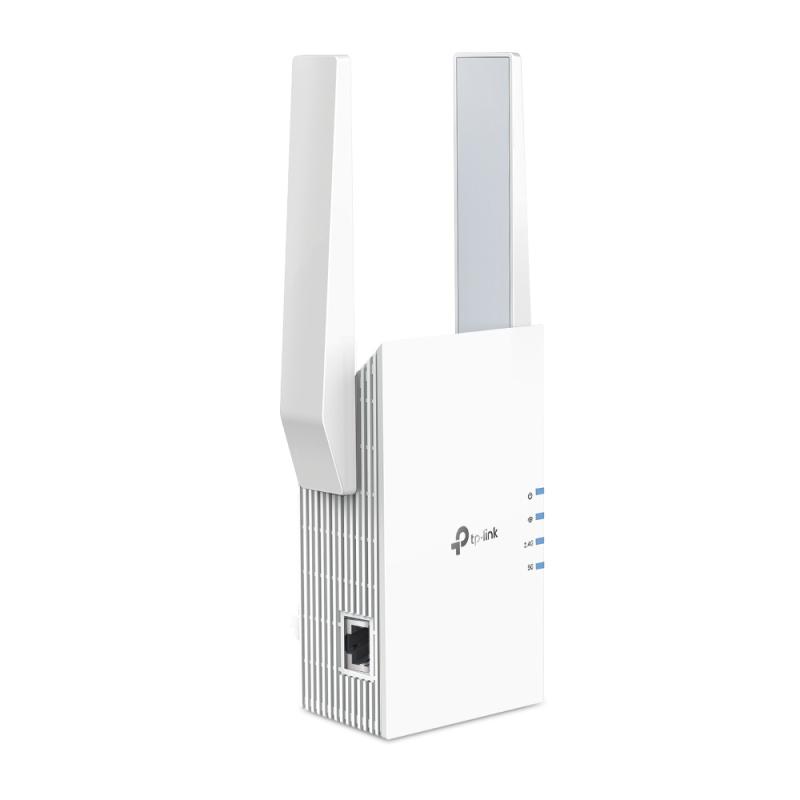 TP-Link RE705X sistema wi-fi de malla Doble banda (2,4 GHz / 5 GHz) Wi-Fi 6 (802.11ax) Blanco 1 Exte