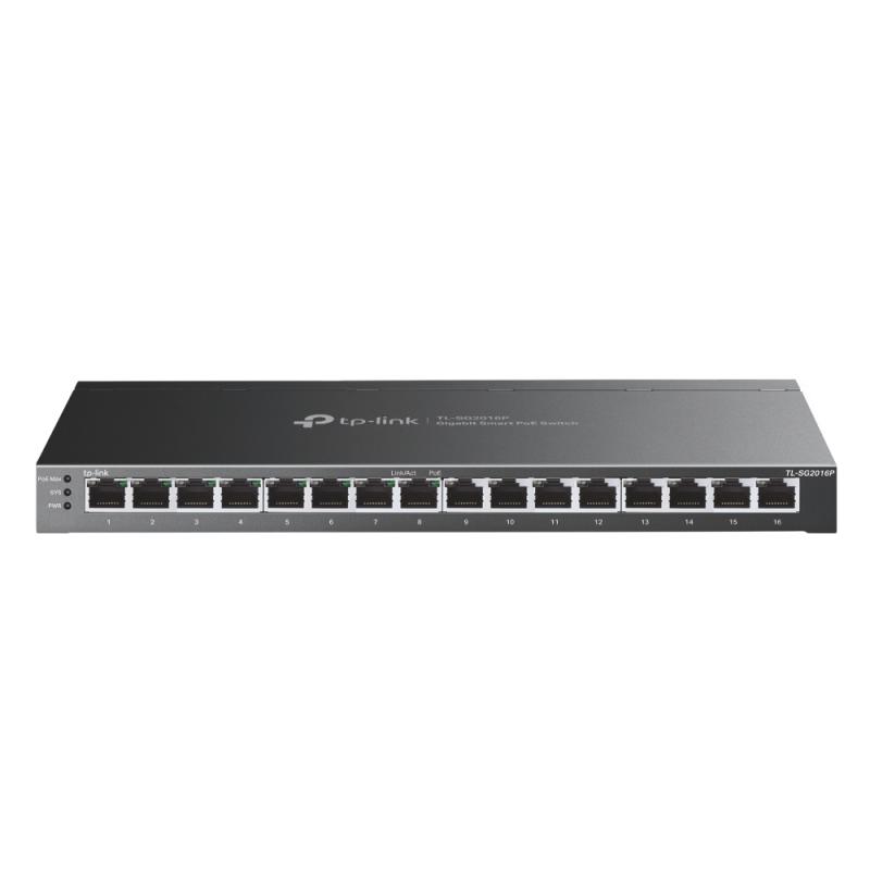 TP-Link JetStream TL-SG2016P dispositivo de redes L2/L3/L4 Gigabit Ethernet (10/100/1000) Energía s