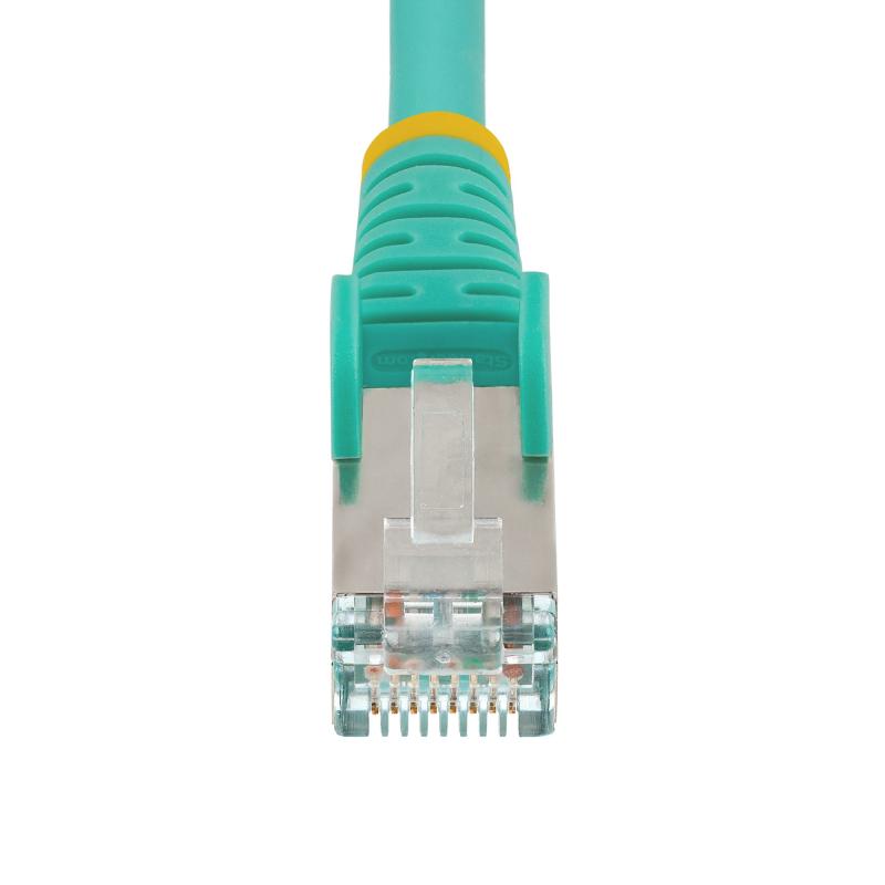 StarTech.com Cable de 3.6m de Red Ethernet CAT6a - Aguamarina - Low Smoke Zero Halogen (LSZH) - 10Gb