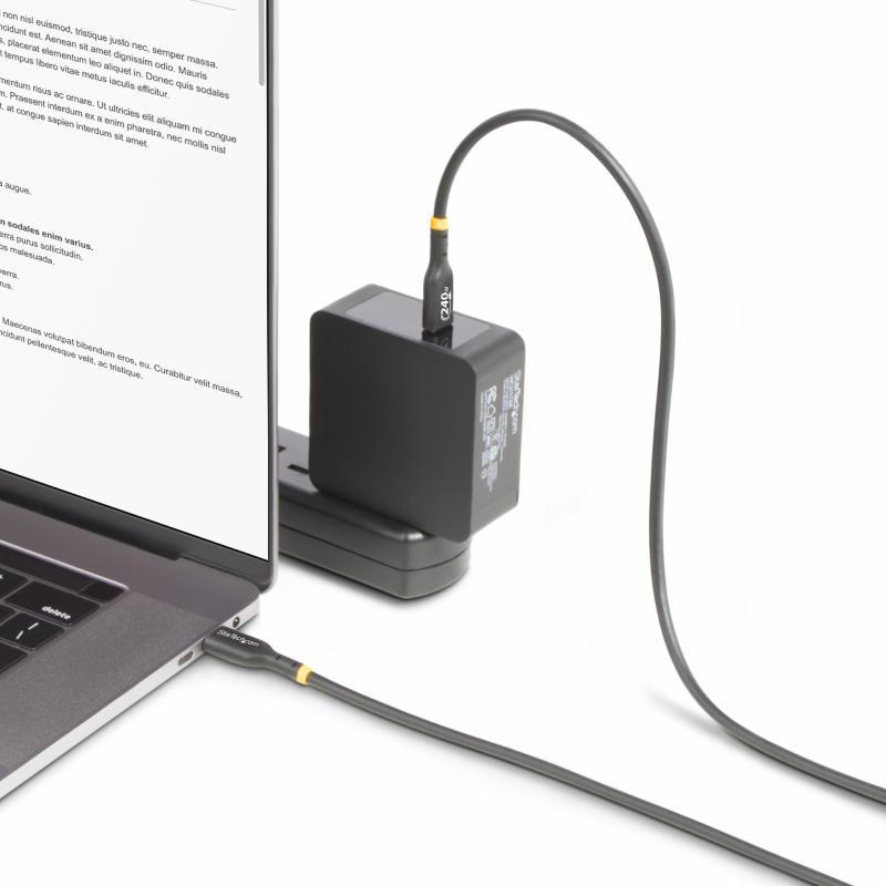 StarTech.com USB2EPR1M cable USB USB 2.0 1 m USB C Negro