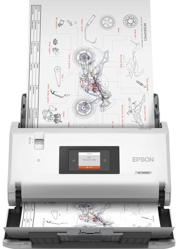 Epson DS-30000 Escáner alimentado con hojas 600 x 600 DPI A3 Blanco