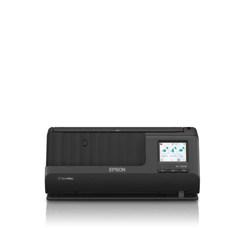 Epson ES-C380W ADF + Escáner de alimentación de hojas 600 x 600 DPI A4 Negro