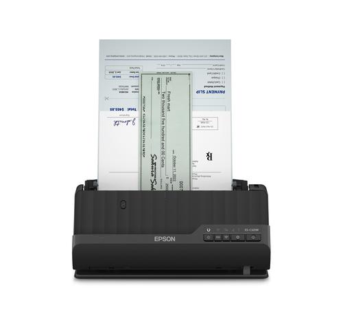 Epson ES-C320W ADF + Escáner de alimentación de hojas 600 x 600 DPI A4 Negro