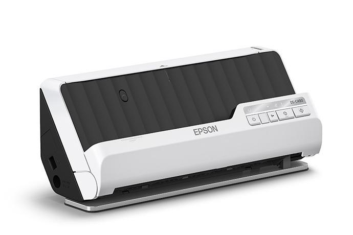 Epson DS-C490 Escáner alimentado con hojas Negro, Gris