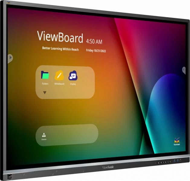 Viewsonic IFP5550-5A pantalla de señalización Panel plano interactivo 139.7 cm (55") LCD Wifi 400 