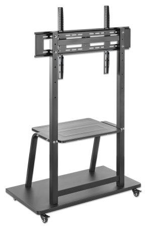 Manhattan 462334 soporte para TV 2.54 m (100") Negro