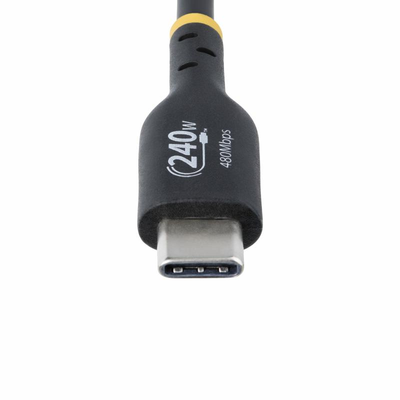 StarTech.com Cable de Carga USB-C de 3m - Cable USB Tipo C - Certificación USB-IF - PD de 240W EPR 
