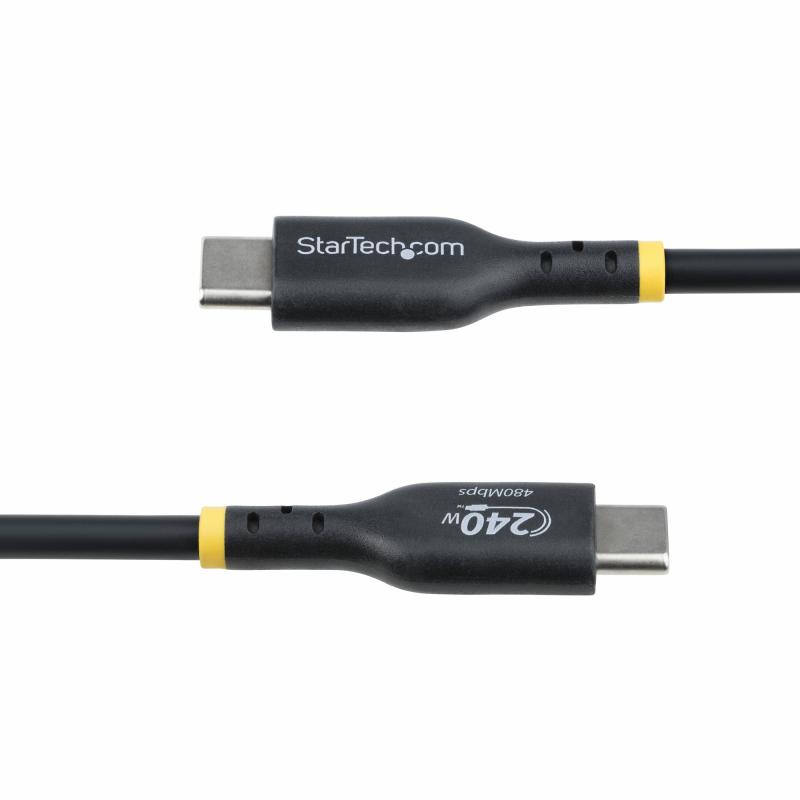 StarTech.com Cable de Carga USB-C de 4m - Cable USB Tipo C - Certificación USB-IF - PD de 240W EPR 