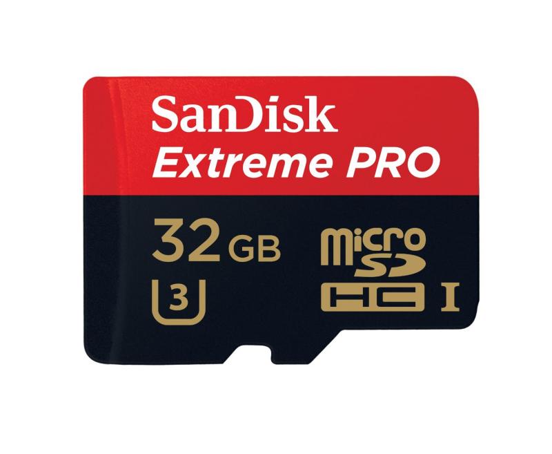 Sandisk 32GB, Extreme PRO microSDHC UHS-I