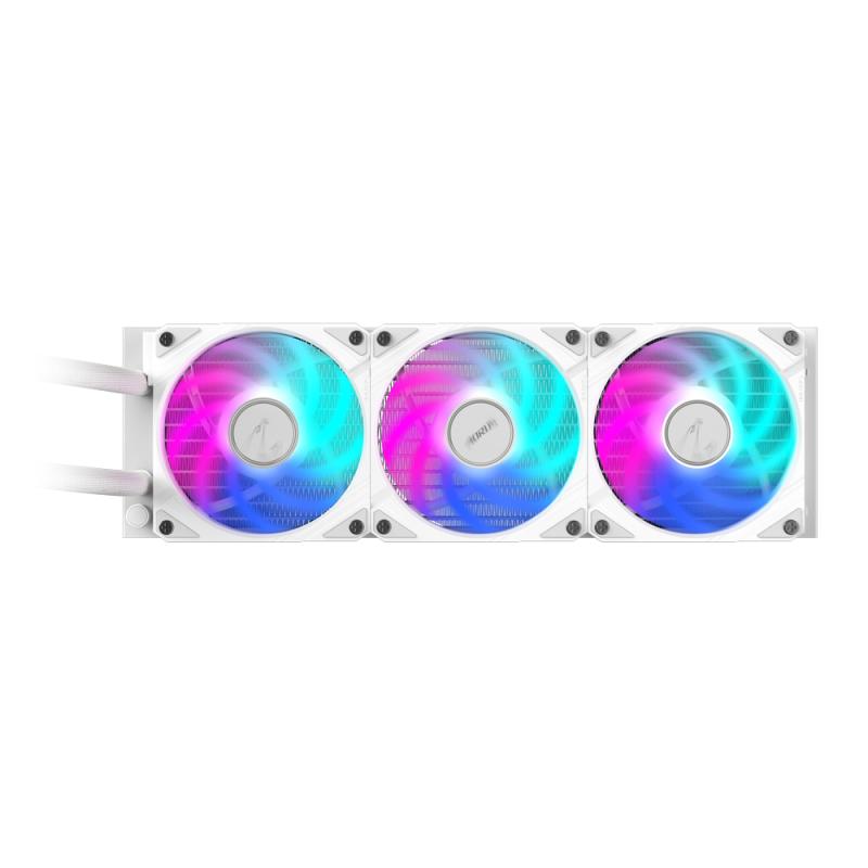 GIGABYTE AORUS WATERFORCE II 360 ICE Procesador Refrigerador de líquidos todo en uno 12 cm Blanco