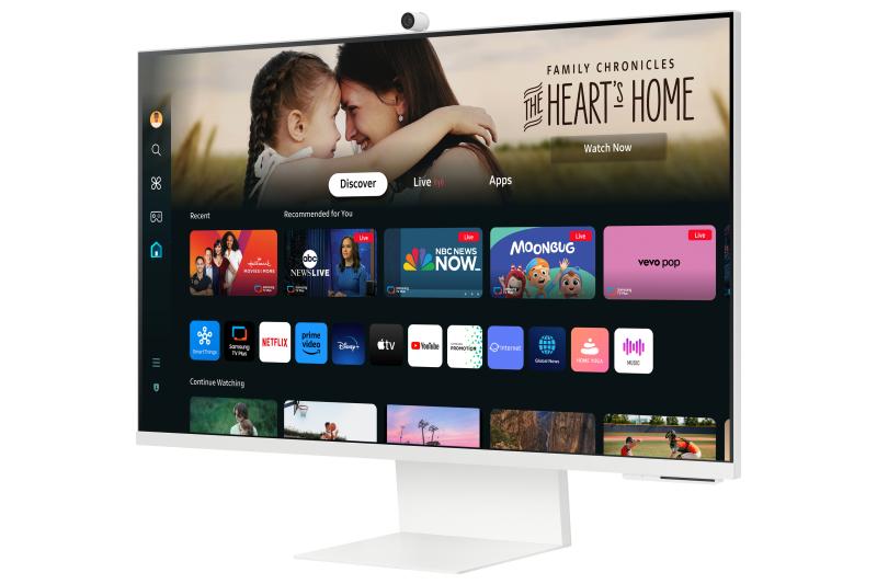 Samsung LS32DM801ULXZX monitor de computadora 81.3 cm (32") 3840 x 2160 Pixeles 4K Ultra HD LED Blan