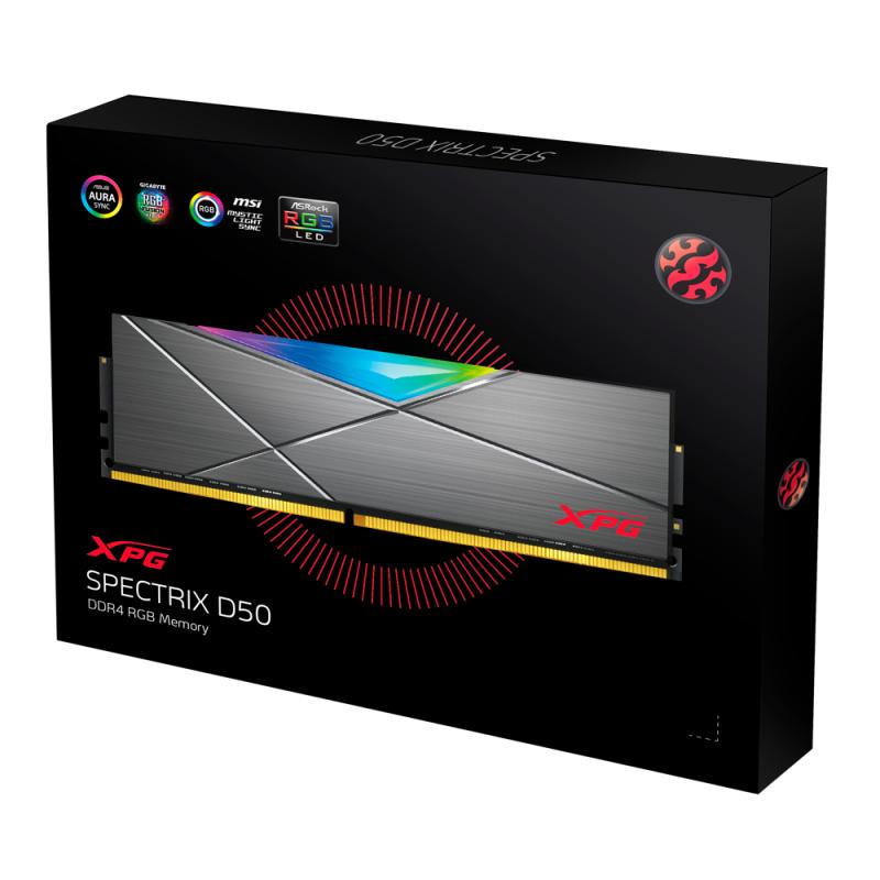 XPG SPECTRIX D50 módulo de memoria 16 GB 2 x 8 GB DDR4 3200 MHz