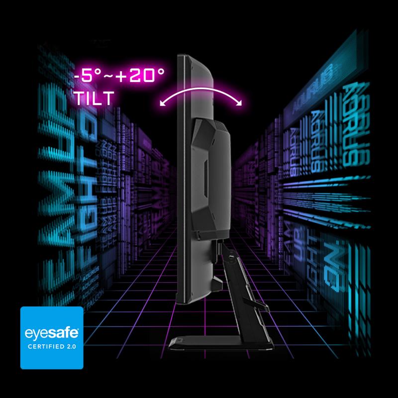 GIGABYTE GS27QC monitor de computadora 68.6 cm (27") 2560 x 1440 Pixeles Quad HD LCD Negro