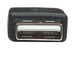 Manhattan 1m USB cable cable USB USB 2.0 USB A Negro