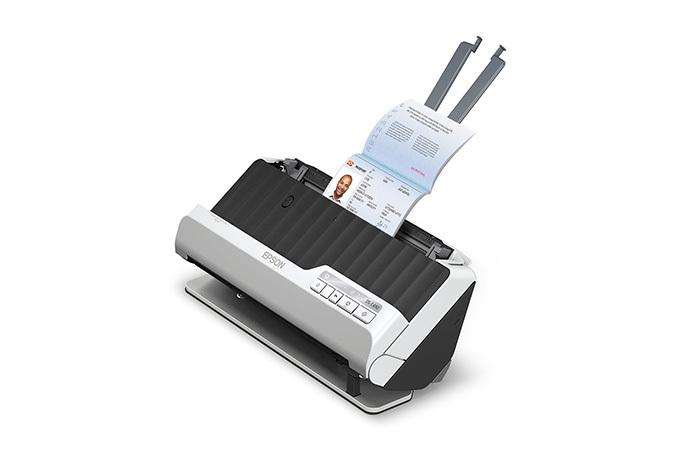 Epson DS-C490 Escáner alimentado con hojas Negro, Gris