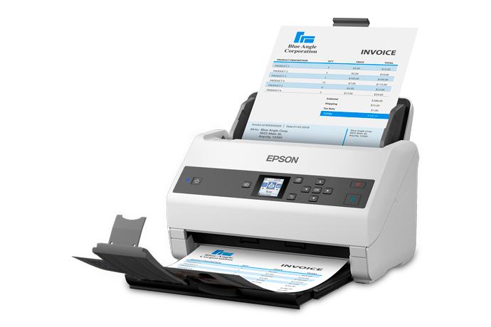 Epson WorkForce B11B251201 escáner Escáner alimentado con hojas 600 x 600 DPI A4 Gris, Blanco