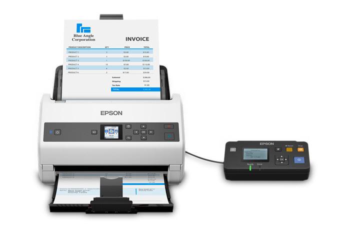 Epson WorkForce B11B251201 escáner Escáner alimentado con hojas 600 x 600 DPI A4 Gris, Blanco