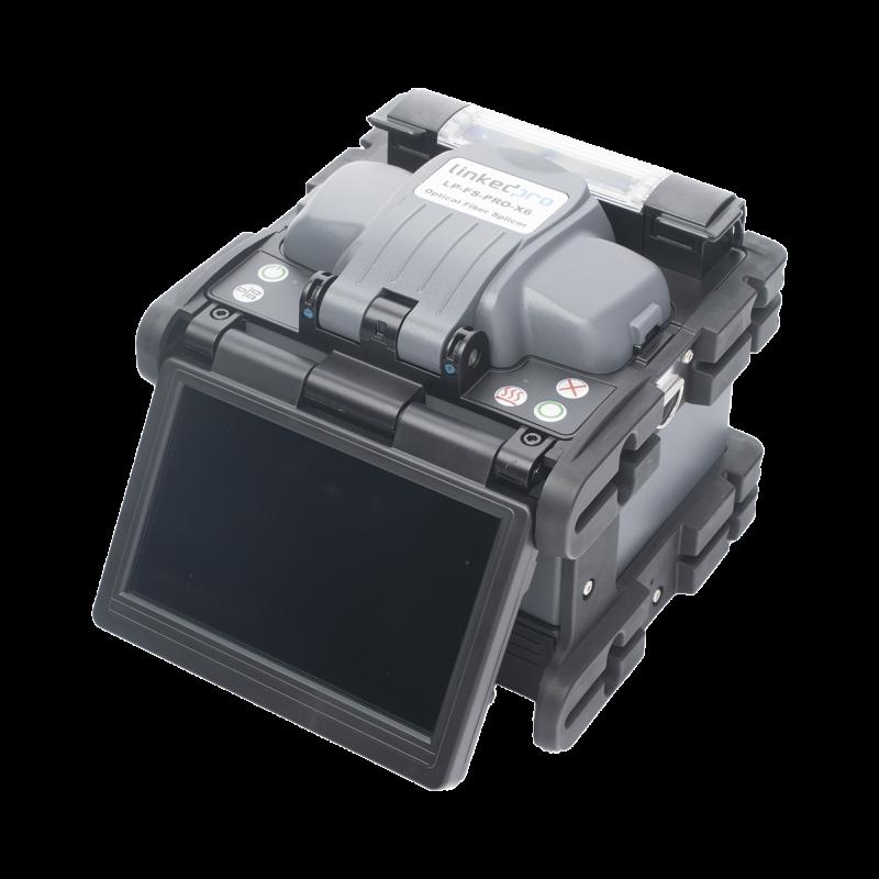 Fusionadora de Fibra Óptica Multimodo y Monomodo / Alineación por Núcleo / 6 Motores para Mejor P