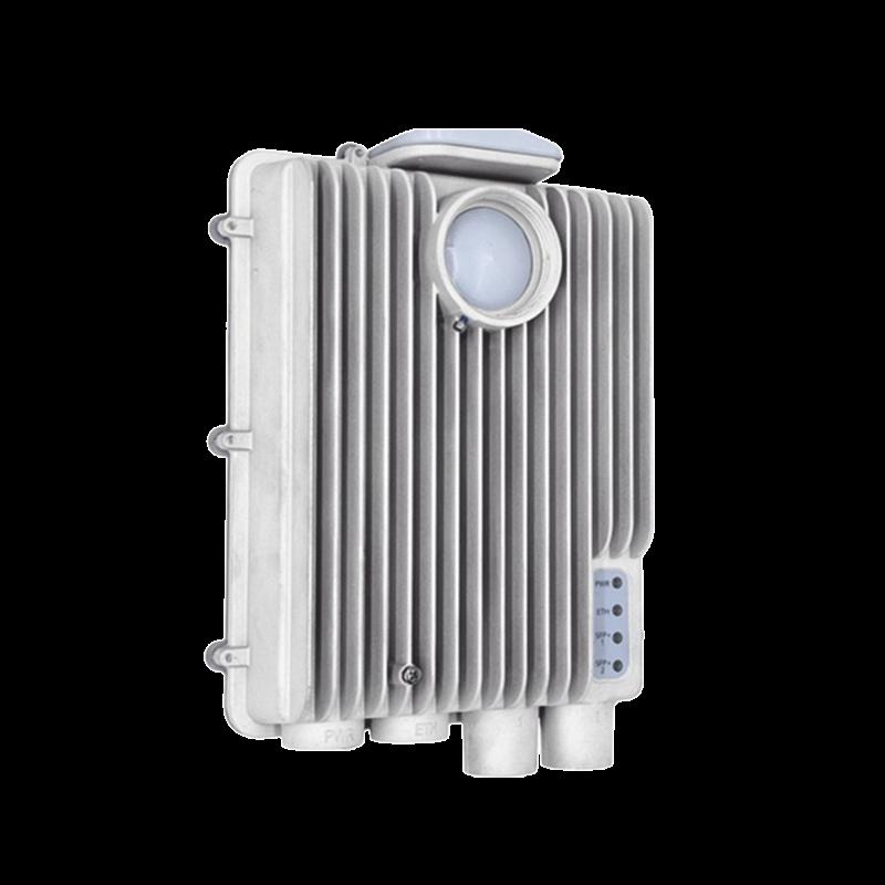 Radio Backhaul PTP, Antena integrada de 8 dBi, MIMO 4X4, 4.9 - 6.4 GHz, IP67, Velocidad hasta 3 Gbps