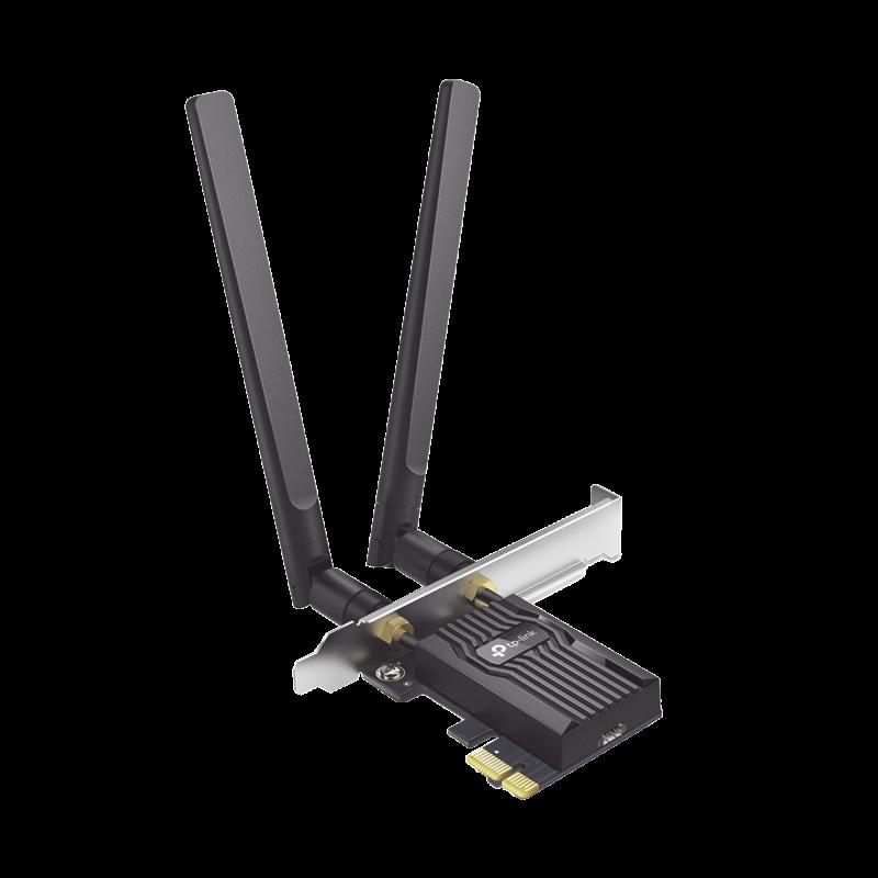 Adaptador PCIe inalámbrico doble banda AX3000 Mbps / Seguridad Inalámbrica WPA3 /Antena de alta ga