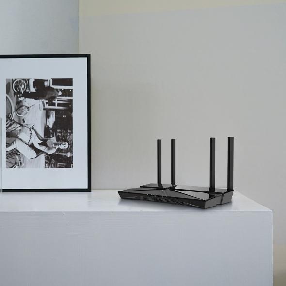 TP-Link Archer AX23 router inalámbrico Gigabit Ethernet Doble banda (2,4 GHz / 5 GHz) Negro