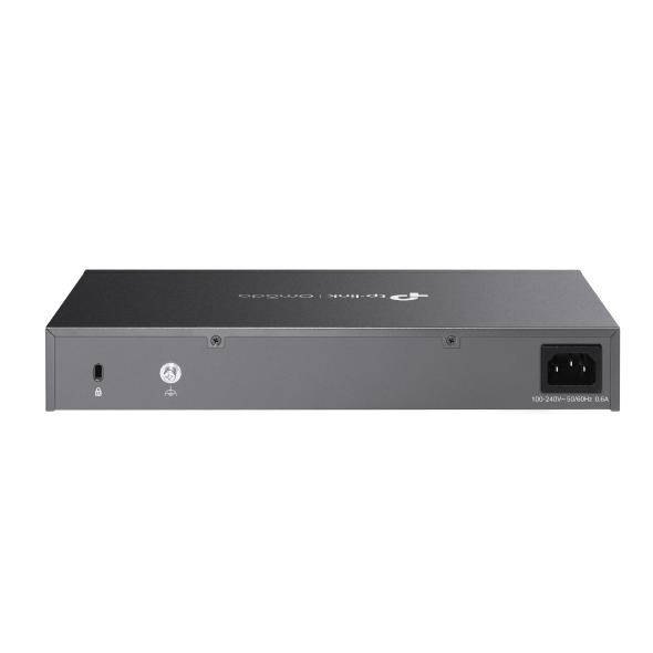 TP-Link Omada ER7412-M2 enrutador 2.5 Gigabit Ethernet, Gigabit Ethernet Negro