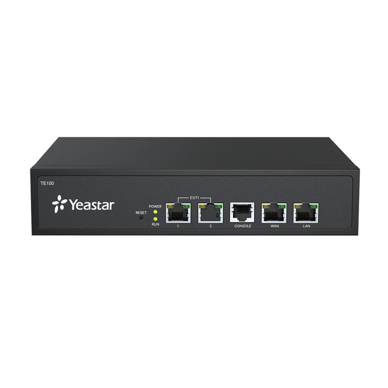 Gateway con 1 puerto E1/T1/J1 ideal para conmutadores VoIP TE100
