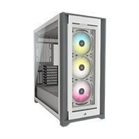 GABINETE CORSAIR ICUE 5000T/BLANCO/SEMI- TORRE/ATX /CRISTAL TEMPLADO/RGB /GAMER (CC-9011231-WW) CC-9