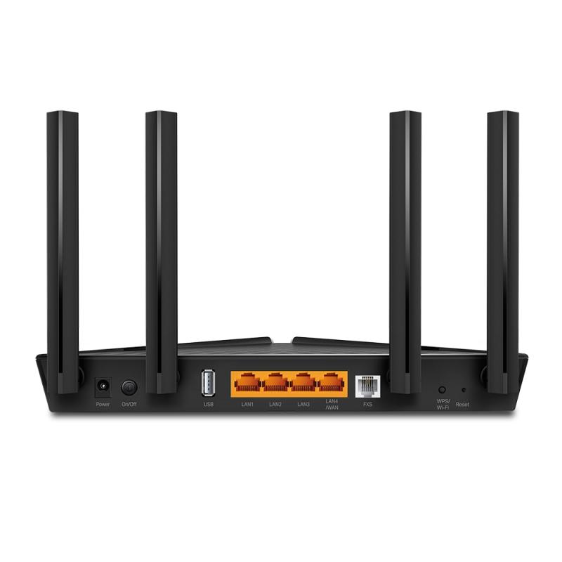 TP-Link XX230V router inalámbrico Gigabit Ethernet Doble banda (2,4 GHz / 5 GHz) Negro