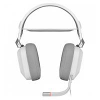 AURICULARES PREMIUM PARA JUEGOS CON SONIDO ENVOLVENTE 7.1 CORSAIR HS80 RGB USB,/BLANCO (CA-9011238-N